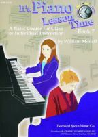 It's Piano Lesson Time - Book 7 1617271128 Book Cover