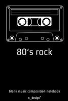 Musik Notizbuch zum Song-Schreiben / Song-Writing, Songtexten / Songtext Schreiben: [120 Seiten weisses blanko Papier] (German Edition) 167352107X Book Cover