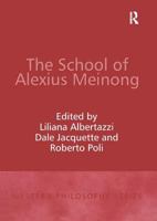 The School of Alexius Meinong (Western Philosophy Series) 1840143746 Book Cover