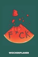 Wochenplaner: Dreckige Melone DIN A5 florales Inlay - Wochenkalender 52 Wochen für Trendsetter (Meeresgrün) (German Edition) 1687733600 Book Cover
