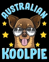 Australian Koolpie: Cute & Funny Australian Koolpie Kelpie Dog Pun 2020-2021 Weekly Planner & Gratitude Journal (110 Pages, 8" x 10") Blank Sections ... Moments of Thankfulness & To Do Lists 1670598276 Book Cover