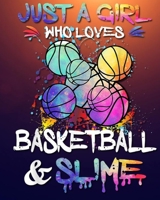 Just A Girl Who Loves Basketball: Basketball Journals For Girls - A Super Cute basketball notebook journal or dairy basketball lovers gift for girls basketball lovers Lined Notebook Journal (8x 10) 1651147809 Book Cover