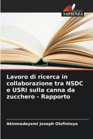 Lavoro di ricerca in collaborazione tra NSDC e USRI sulla canna da zucchero - Rapporto (Italian Edition) 6207668596 Book Cover