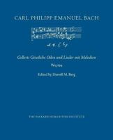 Gellerts Geistliche Oden Und Lieder Mit Melodien 1505618673 Book Cover