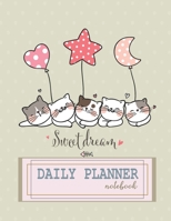 Notebook: Daily planner notebook with cute cover and daily planner pages, Extra large (8.5 x 11) inches, 110 pages, planner notebooks 1674604246 Book Cover