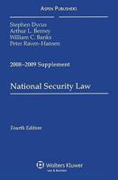 National Security Law 2008 Supplement 073557359X Book Cover