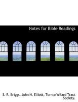 Notes for Bible Readings 1010397443 Book Cover