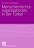 Menschenrechtsorganisationen in Der Turkei 3531162454 Book Cover