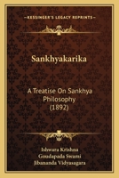 Sankhyakarika: A Treatise On Sankhya Philosophy (1892) 1166930513 Book Cover
