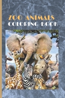 Zoo animals coloring book: coloring book for children B092C6B5VG Book Cover