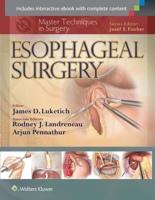 Master Techniques in Surgery: Esophageal Surgery 1451183739 Book Cover