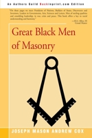 Great Black Men of Masonry 0595227295 Book Cover