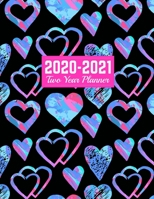 2020-2021 Two Year Planner: Simple 24-Months Calendar, 2-Year Appointment Business Planners, Agenda Schedule Organizer Logbook and Journal | Art Cover 00023189 1712867792 Book Cover