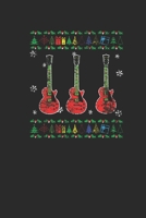 Christmas Guitar: Graph Paper Notebook (6 x 9 - 120 pages) Christmas Themed Notebook for Daily Journal, Diary, and Gift 1700663712 Book Cover