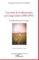 Les mots de la démocratie au Congo-Zaïre (1990-1997): Nouvelle édition revue et corrigée 233655397X Book Cover