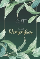 Shit I can't Remember: Premium Journal | Logbook To Protect Usernames | Alphabetical Passwords Modern Password Keeper Notebook | Online Account ... Cover (password book alphabetical tabs) 1670229556 Book Cover