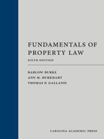 Fundamentals of Property Law 0820559903 Book Cover