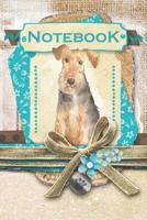 Notebook: Welsh Terrier - 120 pages of writing paper 1081159391 Book Cover