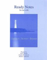 Ready Notes to Accompany Managerial Accounting 0073203092 Book Cover