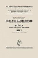 Mehl- Und Mahlprodukte. Starke. Hefe 3662428482 Book Cover