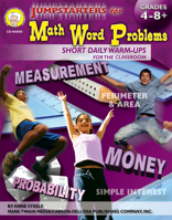 Mark Twain - Jumpstarters for Math Word Problems, Grades 4 - 8 158037400X Book Cover