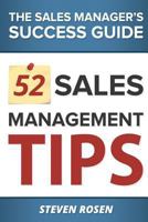 52 Sales Management Tips: The Sales Managers' Success Guide 0991754603 Book Cover