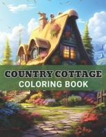 Country Cottage Coloring Book For Adults: High Quality +100 Beautiful Designs B0CPBWRWP3 Book Cover