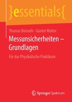 Messunsicherheiten: Ein Leitfaden F�r Das Studium Der Physik 3658293845 Book Cover