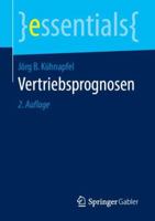 Vertriebsprognosen 3658249323 Book Cover