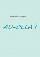 AU-DELÀ ? 2810616981 Book Cover