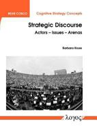 Strategic Discourse: Actors -- Issues -- Arenas 3832528563 Book Cover