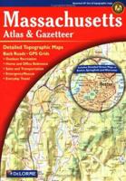 Massachusetts Atlas & Gazetteer 0899333419 Book Cover