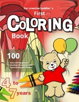 FIRST COLORING BOOK B0C2ST1C96 Book Cover