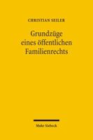 Grundzuge Eines Offentlichen Familienrechts 3161496159 Book Cover