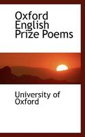 Oxford English Prize Poems 1018916857 Book Cover