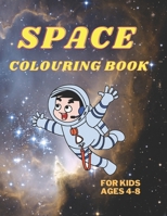 Space Colouring Book for Kids Ages 4-8: Fun Colouring Book for Children B094281Y5K Book Cover