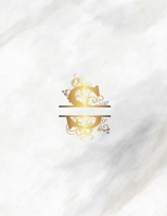 S: Monogram Initial Weekly Academic Planner Marble 8.5 x 11 1655716050 Book Cover