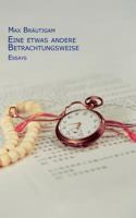 Eine Etwas Andere Betrachtungsweise 3000367977 Book Cover