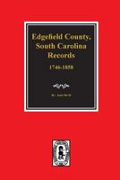 Edgefield County S.C. Records 0893085316 Book Cover