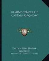 Reminiscences and Recollections of Captain Gronow 1438536429 Book Cover