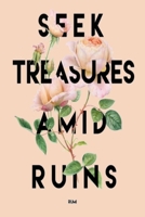 Seek Treasures Amid Ruins Rumi: Dot Grid Journal, 110 Pages, 6X9 inch, Inspiring Quote on Peach matte cover, dotted notebook, bullet journaling, lettering, field notes, Journal for teens women girls c 1673768199 Book Cover