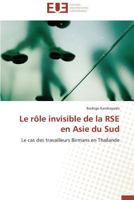 Le Rale Invisible de La Rse En Asie Du Sud 3841737811 Book Cover