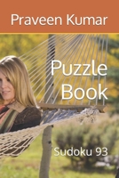 Puzzle Book: Sudoku 93 B0BZ1V79R4 Book Cover