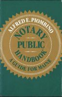 Notary Public Handbook. 0944560326 Book Cover