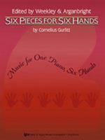 WP581 - Six Pieces For Six Hands - Gurlitt 084975450X Book Cover