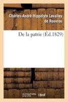 De la patrie 201246274X Book Cover
