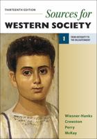 Sources for Western Society, Volume 1: From Antiquity to the Enlightenment 131922976X Book Cover