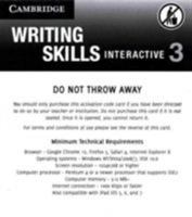 Grammar and Beyond Level 3 Writing Skills Interactive (Standalone for Students) via Activation Code Card 1107676045 Book Cover