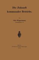 Die Zukunft Kommunaler Betriebe 3642905846 Book Cover