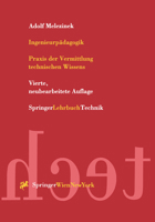 Ingenieurpadagogik: Praxis Der Vermittlung Technischen Wissens 3211833056 Book Cover